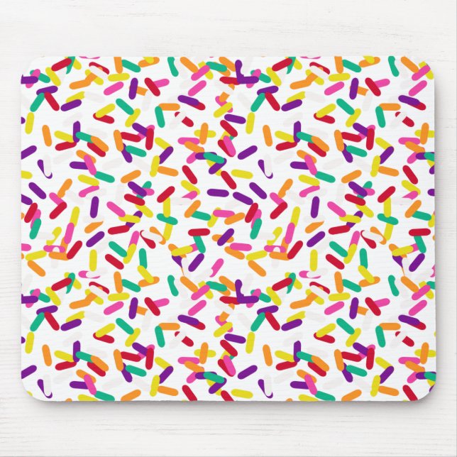 Vanilla Sprinkles Mouse Mat (Front)