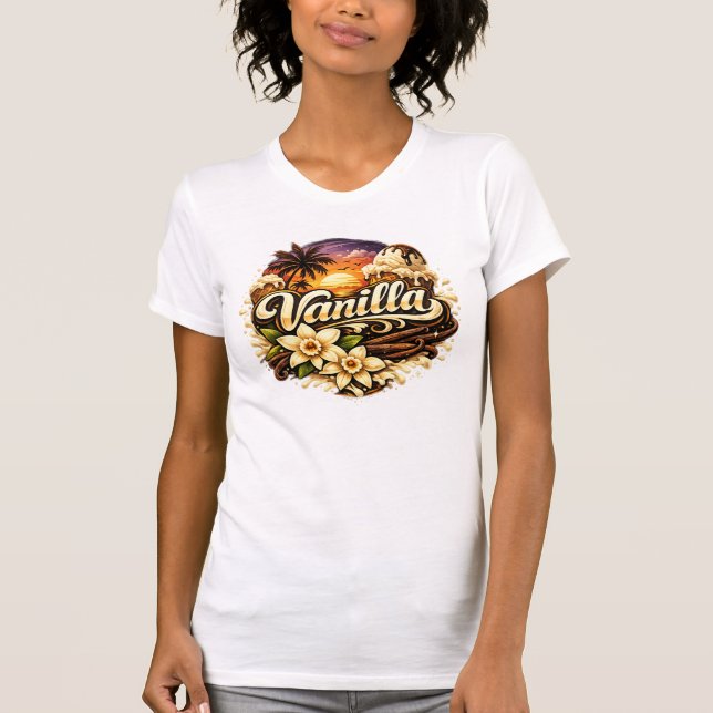 Vanilla - Vintage Design T-Shirt (Front)