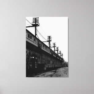 Vanishing American Industry Urban Industrial Print