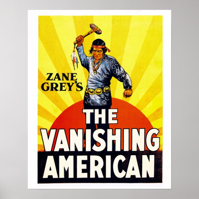 VANISHING AMERICAN POSTER (Front)