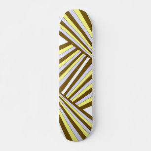 Vanishing Stripes Skateboard