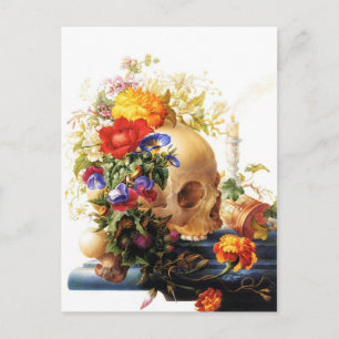 Vanitas Bouquet Postcard