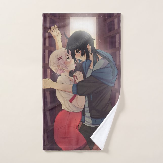 Vanitas Jeanne Books Towel (Hand Towel)