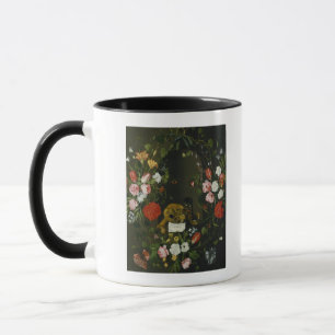 Vanitas Still Life with Flowers Mug