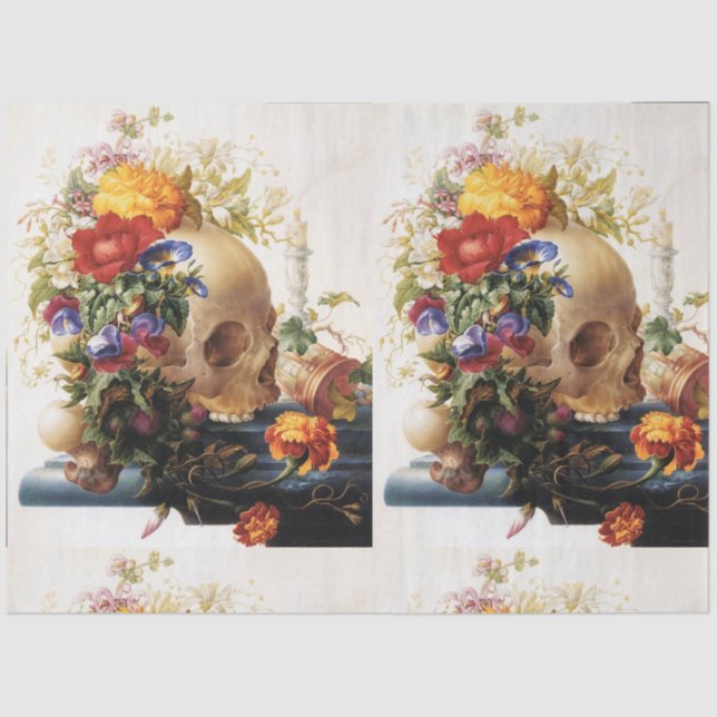 Vanitas - The Skull Tissue Paper (Front)