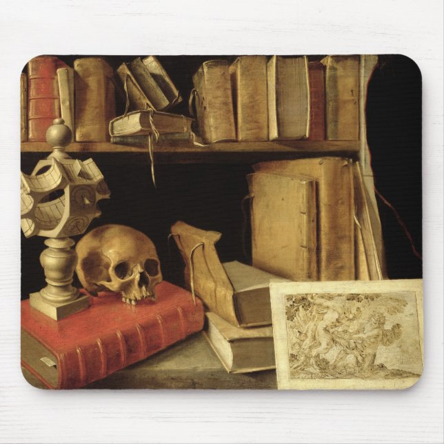 Vanitas with a Sundial, c.1626-40 Mouse Mat (Front)