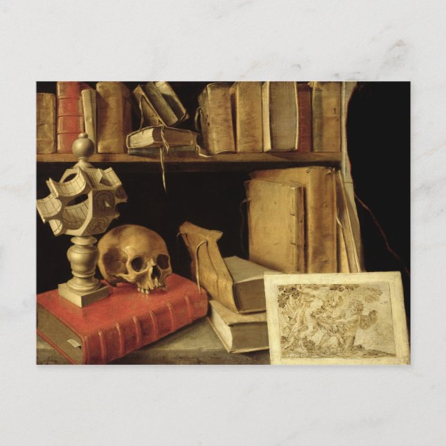 Vanitas with a Sundial, c.1626-40 Postcard (Front)
