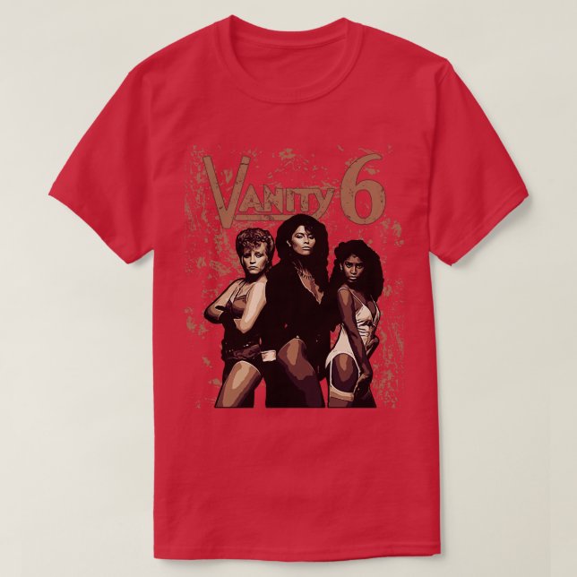 vanity 6 80s T-Shirt (Design Front)