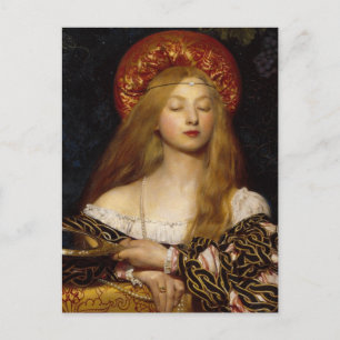 Vanity - A Mediaeval Maiden Postcard