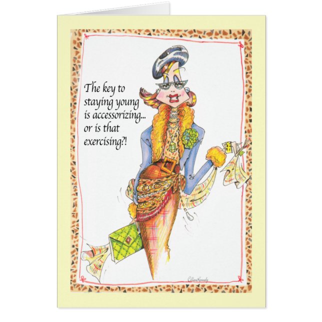 Vanity Accessory card (Front)