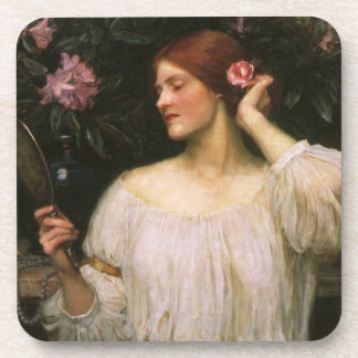 Vanity by John William Waterhouse Coaster