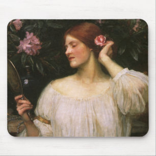 Vanity by John William Waterhouse Mouse Mat