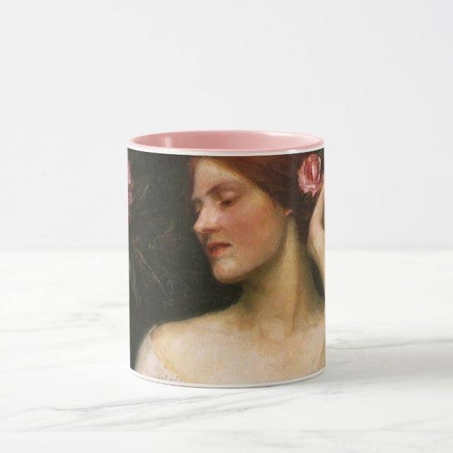 Vanity by John William Waterhouse Mug (Center)