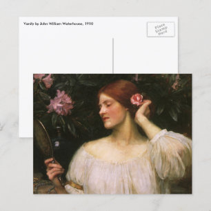Vanity by John William Waterhouse Postcard
