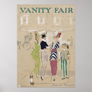 Vanity Fair Magazine Cover Vintage Poster