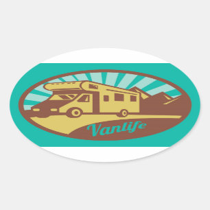 Vanlife Sticker / Sticker - Camper