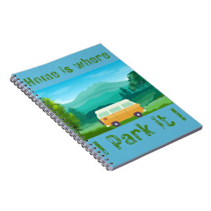 Vanlife style notepad notebook