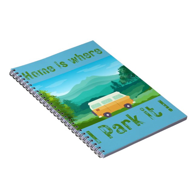 Vanlife style notepad notebook (Right Side)