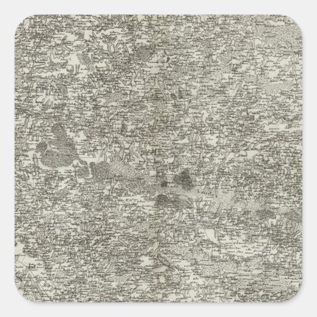 Vannes Square Sticker (Front)