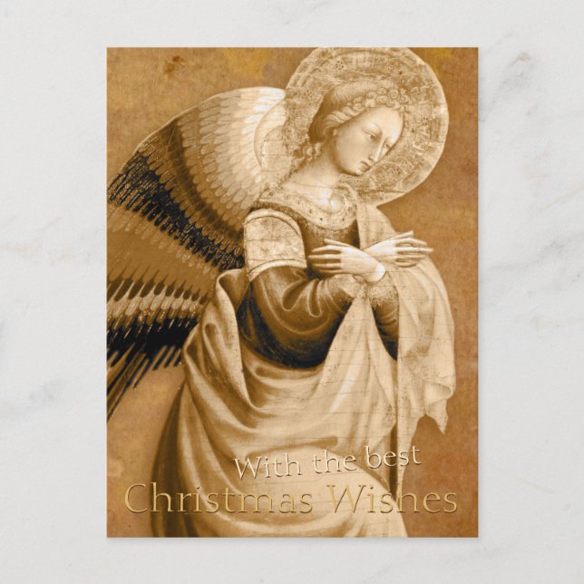 Vanni Annunciation Angel CC0590 Christmas Postcard (Front)
