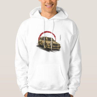 VANOSTE Classic Rally Car Illustration T-Shirt – V Hoodie