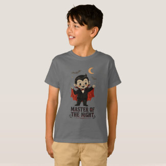 VANOSTÈ Master of the Night Cute Vampire Graphic T-Shirt