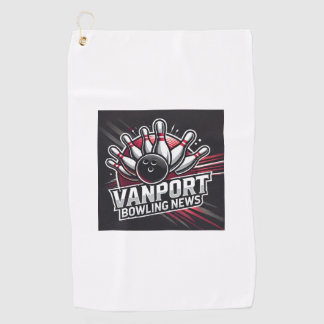 VanPort Bowling News Golf Towel
