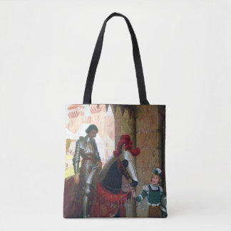 Vanquished, by Edmund Blair Leighton Tote Bag