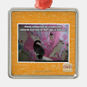 Vanquished the dreaded pink metal tree decoration