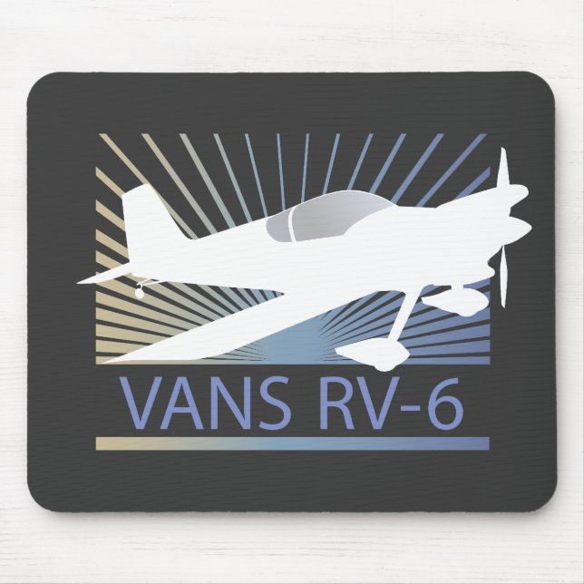 Vans RV-6 Mouse Mat (Front)