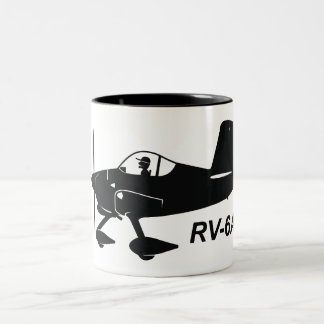 Vans RV-6A Caricature Two-Tone Coffee Mug