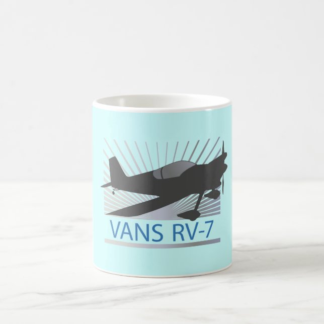 Vans RV-7 Aeroplane Coffee Mug (Center)