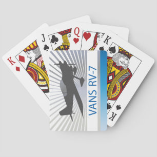Vans RV-7 Aeroplane Playing Cards