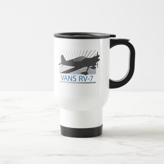 Vans RV-7 Aeroplane Travel Mug (Right)