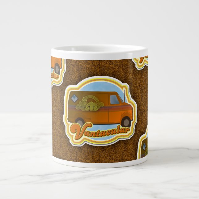 Vantacular fantastic Van Shag Pattern Large Coffee Mug (Front)