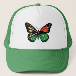 Vanuatu butterfly monarch flag Tri-Blend shirt Trucker Hat