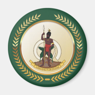 Vanuatu Coat of Arms Magnet