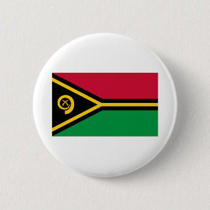 Vanuatu Flag 6 Cm Round Badge