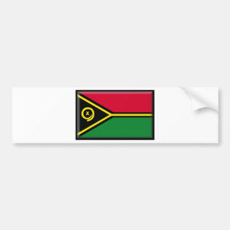 Vanuatu Flag Bumper Sticker
