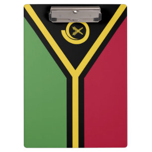 Vanuatu flag clipboard