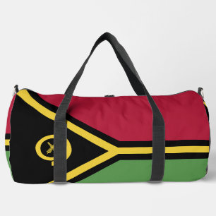 Vanuatu flag duffle bag