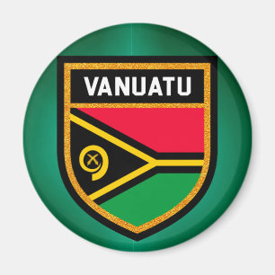 Vanuatu Flag Magnet