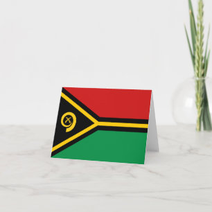 Vanuatu Flag Notecard