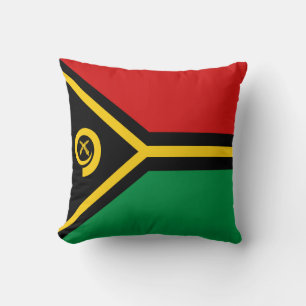 Vanuatu Flag x Flag Pillow