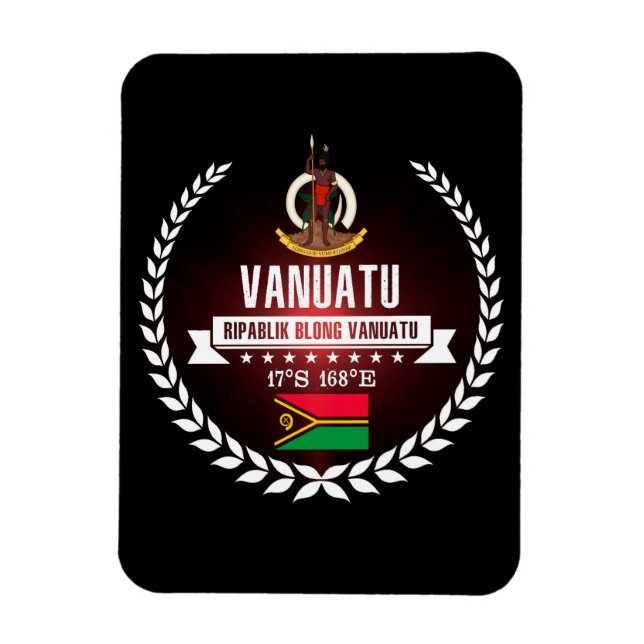 Vanuatu Magnet (Vertical)