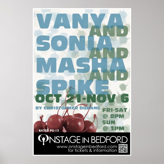 VANYA AND SONIA AND MASHA AND SPIKE Poster (Front)