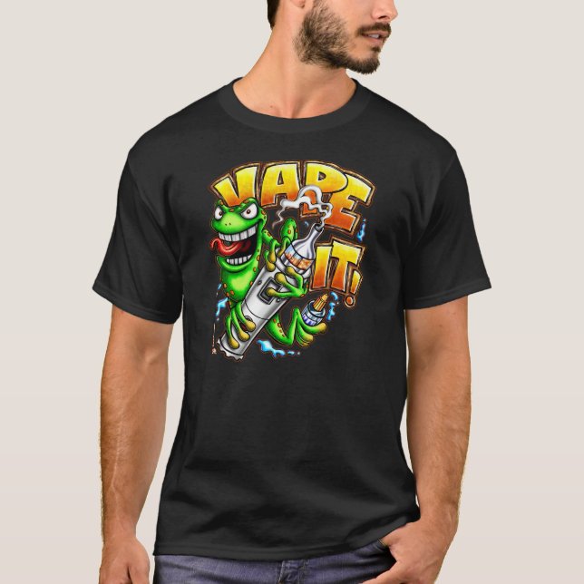 Vape It! Dark Shirt (Front)