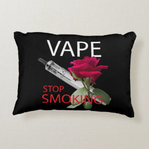 Vape. Stop smoking Decorative Cushion