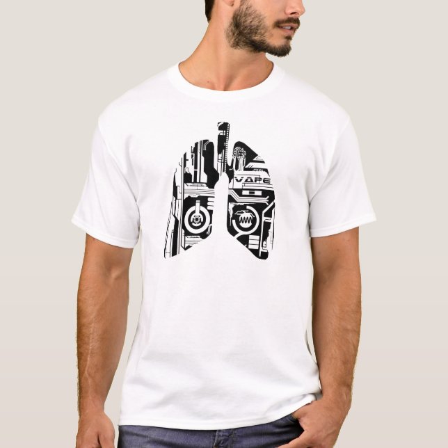 Vaper's Lung Shirt (Front)