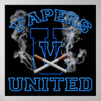 VAPERS UNITED POSTER